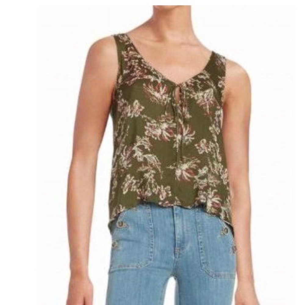 Free people rose keyhole tank